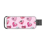 Emoji Heart Portable USB Flash (One Side)