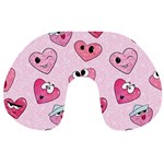 Emoji Heart Travel Neck Pillow