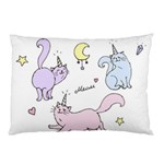  Cute unicorn cats Pillow Case