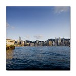 HK harbour Tile Coaster