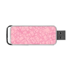 Pink Portable Usb Flash (two Sides) by nateshop