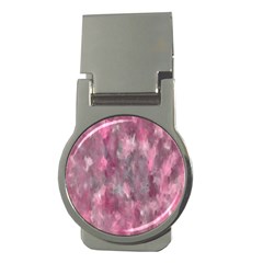Abstract-pink Money Clips (round)  by nateshop
