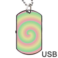 Spiral Dog Tag Usb Flash (two Sides) by nateshop