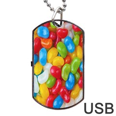 Candy-ball Dog Tag Usb Flash (two Sides) by nateshop