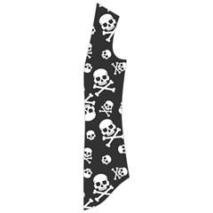 Skull-crossbones-seamless-pattern-holiday-halloween-wallpaper-wrapping-packing-backdrop Drape Collar Cardigan by Ravend