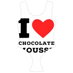 I Love Chocolate Mousse Off Shoulder Velour Bodysuit  by ilovewhateva