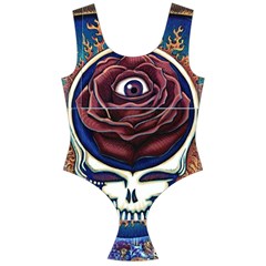 Grateful Dead Ahead Of Their Time Off Shoulder Velour Bodysuit  by Mog4mog4