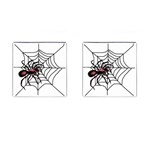 Spider in web Cufflinks (Square)