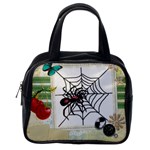 Spider in web Classic Handbag (One Side)