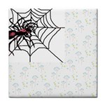 Spider in web Face Towel