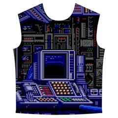 Blue Computer Monitor With Chair Game Digital Art Kids  T-shirt And Pants Sports Set by Bedest