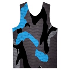 Blue, Abstract, Black, Desenho, Grey Shapes, Texture Kids  Basketball Mesh Set by nateshop