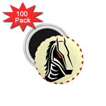 Horse head 1.75  Magnet (100 pack) 