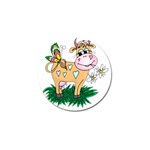 Cute cow Golf Ball Marker (4 pack)