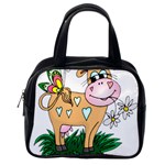 Cute cow Classic Handbag (One Side)