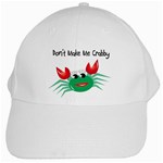 Red Don t Make Me Crabby White Cap