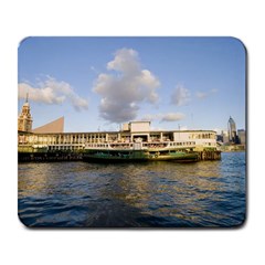 Hong Kong Ferry Large Mousepad by swimsuitscccc