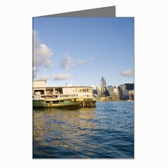 Hong Kong Ferry Greeting Cards (pkg Of 8) by swimsuitscccc
