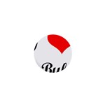 I-Love-My-Bulldog 1  Mini Magnet