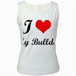 I-Love-My-Bulldog Women s Tank Top