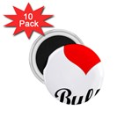 I-Love-My-Bulldog 1.75  Magnet (10 pack) 