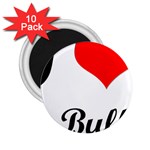 I-Love-My-Bulldog 2.25  Magnet (10 pack)