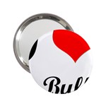 I-Love-My-Bulldog 2.25  Handbag Mirror