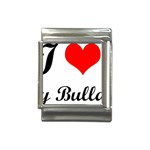 I-Love-My-Bulldog Italian Charm (13mm)