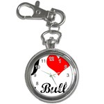I-Love-My-Bulldog Key Chain Watch