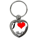 I-Love-My-Bulldog Key Chain (Heart)