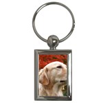 dog-photo cute Key Chain (Rectangle)