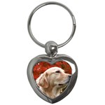 dog-photo cute Key Chain (Heart)