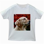 dog-photo cute Kids White T-Shirt