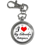 I Love My Labrador Retriever Key Chain Watch