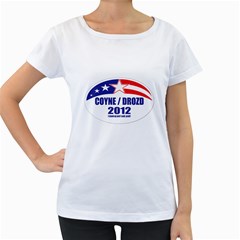 Coyne/Drozd 2012 Maternity White T Front