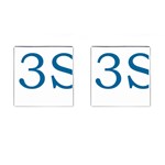 O3sx Logo Cufflinks (Square)