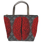 Vintage Brain Bucket Bag