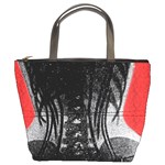 X Ray Of Woman In A Corset Bucket Bag