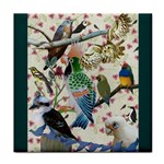 Pretty Birdies Medium Tile Coaster