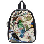 Pretty Birdies Medium School Bag (Small)